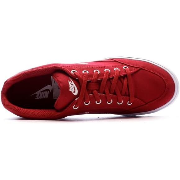 NWT Nike Men's Low-Top Sneakers, Gym Red/White/black-Size 8.5 - Picture 3 of 5